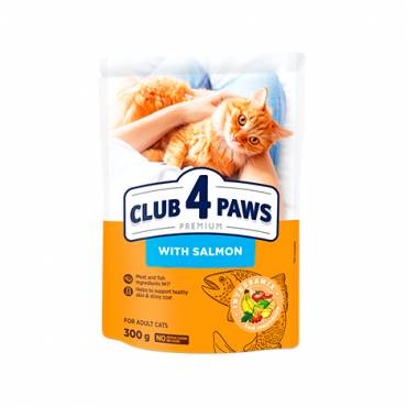 CLUB 4 PAWS PREMIUM “AR LASI”. PILNVĒRTĪGA SAUSĀ BARĪBA PIEAUGUŠIEM KAĶIEM